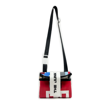 J-Maria Mini | 853 - Mini Shoulder Bag Made From Upcycled Materials