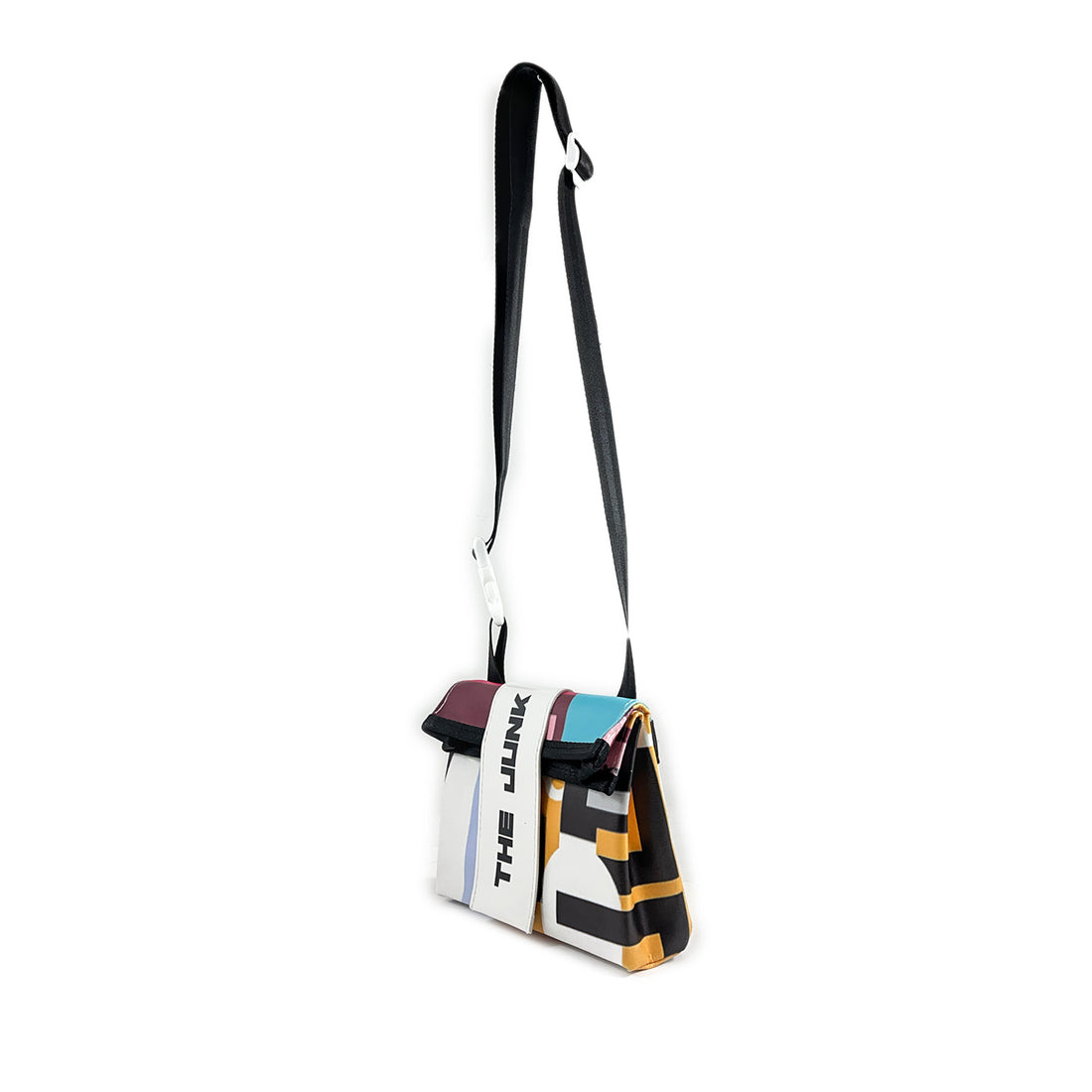 J-Maria Mini | 856 - Mini Shoulder Bag Made From Upcycled Materials