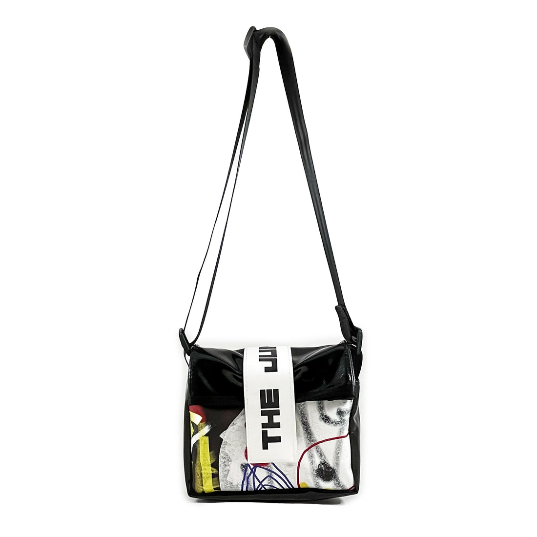 J-Maria | 860 - Mini Shoulder Bag Made From Upcycled Materials