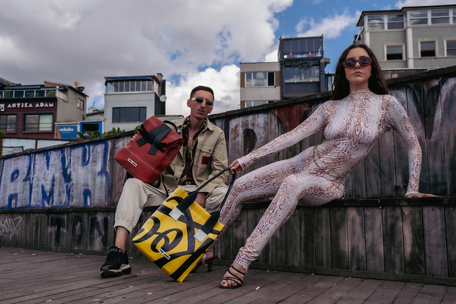 The Junk Design editorial campaign